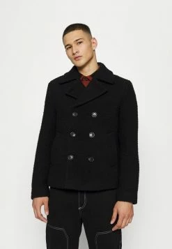 AllSaints PEACOAT - Classic Coat - Black
