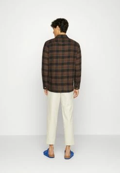 AllSaints WEEDPORT - Shirt - Brown -AllSaintsSales 057f3dd972974a6db2c2396bffc17b7f