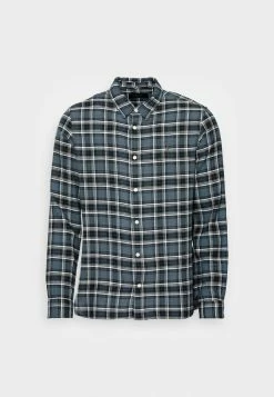 AllSaints METTAH SHIRT - Shirt - Grey Tide Blue -AllSaintsSales 05b032a448a74c1c8877cbb45913783c