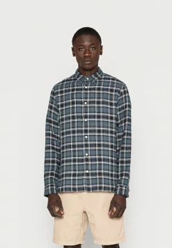 AllSaints METTAH SHIRT - Shirt - Grey Tide Blue