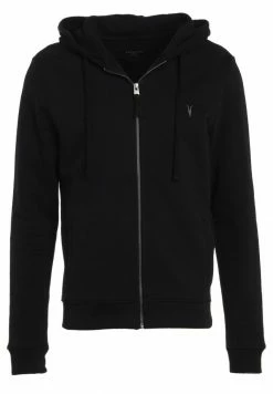 AllSaints RAVEN - Zip-up Sweatshirt - Black -AllSaintsSales 0ba4ddaeee1d44a88d193d51083aa5d2