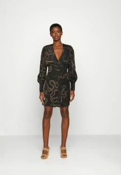 AllSaints AUDEN TEMPEST DRESS - Day Dress - Deep Green