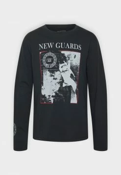 AllSaints PRAVHA CREW - Long Sleeved Top - Washed Black -AllSaintsSales 0db5a3991d9e4b73a82fa140eac105ce