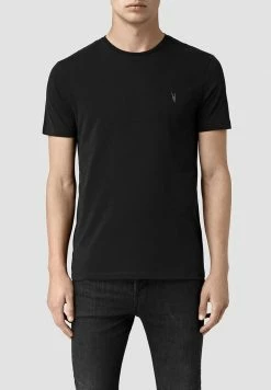 AllSaints BRACE - Basic T-shirt - Jet Black