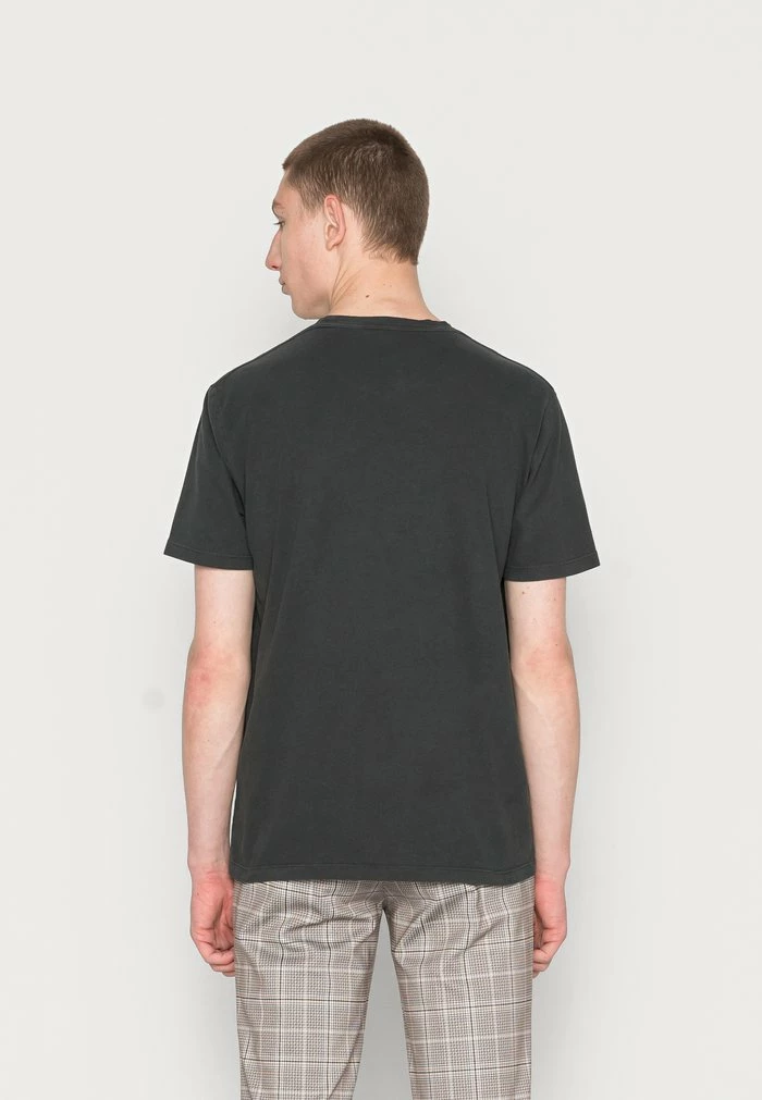 OSSAGE CREW - Basic T-shirt - jet black AllSaints OSSAGE CREW - Basic T-shirt - Jet Black -AllSaintsSales 0e5eac8253404638aa2f5971642ddcc8