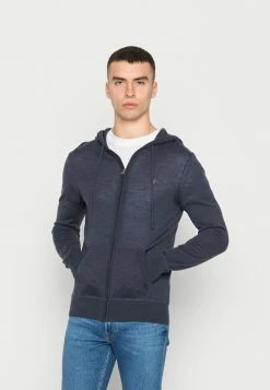 AllSaints MODE ZIP HOODY - Cardigan - Hazed Blue Marl