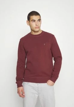 AllSaints RAVEN CREW - Sweatshirt - Damson Red