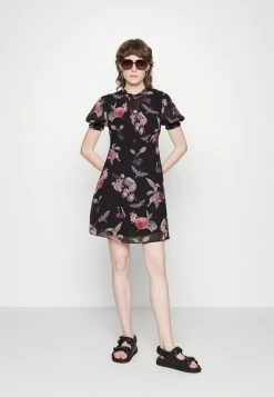 AllSaints LAVINE SOLEIL DRESS - Day Dress - Black -AllSaintsSales 147cda30e6984f59b1e4b474bd9e463f