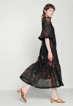 AllSaints ROSIA NILA DRESS - Day Dress - Dark Khaki Green -AllSaintsSales 157af47161b74643a2080af511ee1558