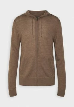AllSaints ZIP HOODY - Cardigan - Brown -AllSaintsSales 1a044a144d99439e8f46a46b2a0a9b16