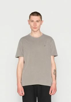 AllSaints OSSAGE CREW - Basic T-shirt - Mink Grey