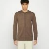 AllSaints ZIP HOODY - Cardigan - Brown -AllSaintsSales 1d57ec587c2143eb8af7f39b79933ecf