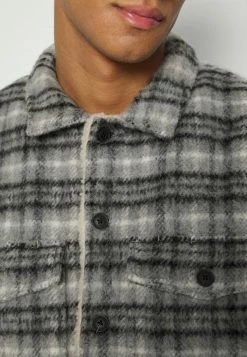 AllSaints ANVIK JACKET - Light Jacket - Light Grey -AllSaintsSales 1e02bd3f4caf4a79aff94839fc81fff5