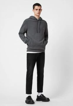 AllSaints RAVEN O - Hoodie - Dark Grey -AllSaintsSales 1f91678fe73d49648e3b143a5a040ad0