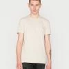 AllSaints TONIC CREW - Basic T-shirt - Seashell Grey -AllSaintsSales 207aa1f8ed7c456a95577aac5eb6d608