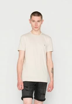 AllSaints TONIC CREW - Basic T-shirt - Seashell Grey