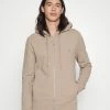 AllSaints RAVEN ZIP HOODY - Zip-up Sweatshirt - Seawood Taupe -AllSaintsSales 2433d3b2949e4cfd80630d1d769c55bd