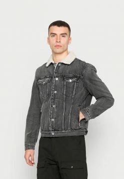 AllSaints FERN JACKET - Denim Jacket - Washed Black
