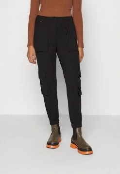 AllSaints FRIEDA TROUSER - Trousers - Black
