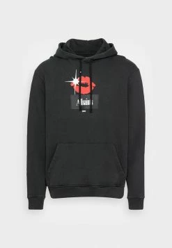 AllSaints KISS OTH HOODY - Sweatshirt - Jet Black -AllSaintsSales 26db8379ad7b48498c752f5b923c7e37
