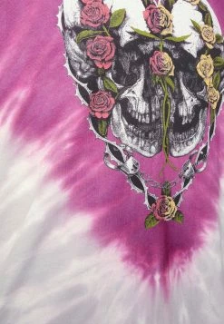 AllSaints DANNY CREW - Print T-shirt - Thistle/wine -AllSaintsSales 26e79e664500431eb9aa296e80952af2