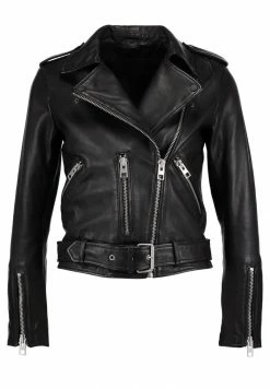 AllSaints BALFERN BIKER - Leather Jacket - Black -AllSaintsSales 28172b4ebfc44fd79356b1271debbd6f