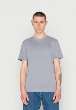 AllSaints BRACE CREW - Basic T-shirt - Dawn Blue