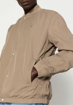 AllSaints DAWSON JACKET - Bomber Jacket - Ash Khaki Brown -AllSaintsSales 2a38e3cbf986439cba9edf2cb7d32fe4