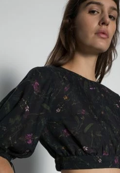 AllSaints ASTA HELIGAN - Blouse - Black -AllSaintsSales 2ae1c277dcd0468a8d4e695e2226697d