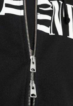 AllSaints DROPOUT ZIP HOODY - Zip-up Sweatshirt - Jet Black -AllSaintsSales 2bdc9460832b455f8b46ba9ada5dfd04