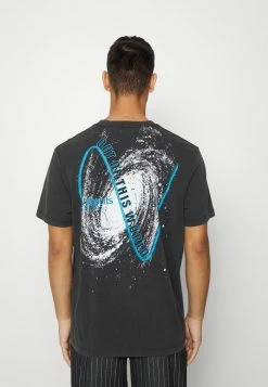 AllSaints INTERGALA CREW - Print T-shirt - Jet Black -AllSaintsSales 2c92c76571114ad3a7d323d531d17932