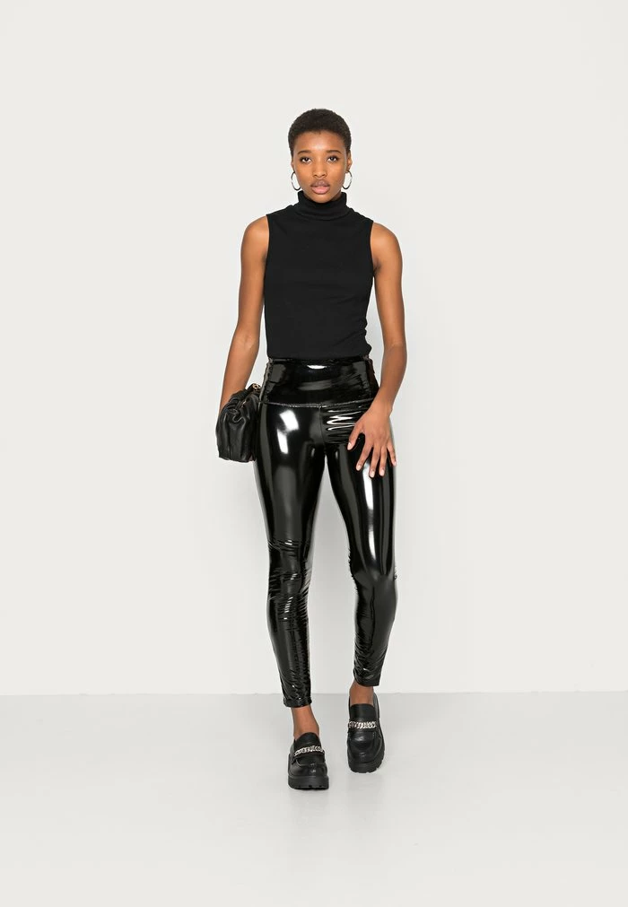 CORA SHINE - Leggings - Trousers - black AllSaints CORA SHINE - Leggings - Trousers - Black -AllSaintsSales 2ca77597614d4a458d25a66a5a25d422