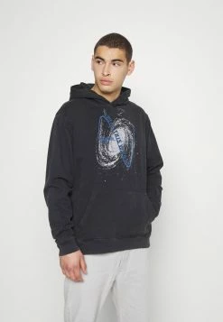 AllSaints INTERGALACTIK HOODY - Sweatshirt - Washed Black