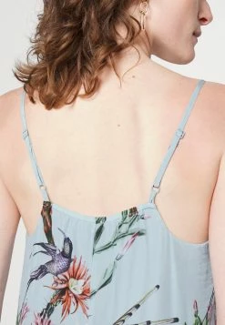 AllSaints ESSEY SENJA DRESS - Maxi Dress - Blue -AllSaintsSales 2df3db41491c450e8a15654e0ca771d0