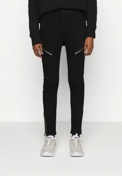 AllSaints MILLER BIKER - Jeans Skinny Fit - Black