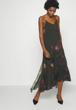 AllSaints ESSEY NILA DRESS - Cocktail Dress / Party Dress - Dark Khaki Green -AllSaintsSales 312945dba61b43cba13586e8dc9dd80c