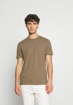 AllSaints BRACE CREW - Print T-shirt - Alpine Brown