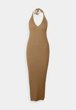 AllSaints LEXI HALTER DRESS - Jumper Dress - Praline -AllSaintsSales 333cc405e2954d8c943f82ac676a7d85