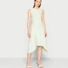 AllSaints GIA DRESS - Jersey Dress - Sage Green -AllSaintsSales 3375f550b4314c4f878719c2710cf46e