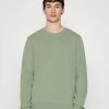 AllSaints RAVEN CREW - Sweatshirt - Dark Sage Green -AllSaintsSales 33d24c44c1e7455099725733185f782f