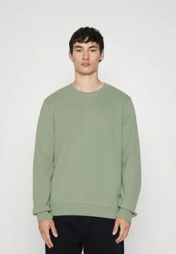 AllSaints RAVEN CREW - Sweatshirt - Dark Sage Green