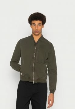 AllSaints LOWS - Bomber Jacket - Gunmetal Grey
