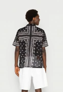 AllSaints PIMA SHIRT - Shirt - Jet Black -AllSaintsSales 36cd23f39a254b7d8fe0901620ac53af