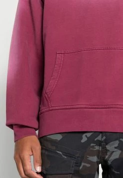 AllSaints HARRISON HOODY - Sweatshirt - Dark Magenta Pink -AllSaintsSales 3777f8e96cae4720a3c97d5a23704802