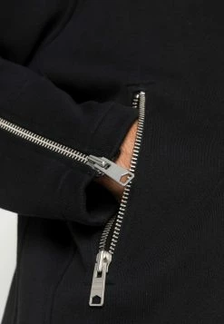 AllSaints VIKAN BIKER JACKET - Summer Jacket - Jet Black -AllSaintsSales 377bf0dc35584c979cf5f4b87d0ab238