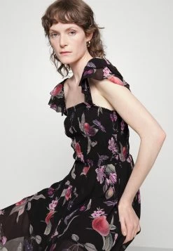 AllSaints MALI SOLEIL DRESS - Day Dress - Black -AllSaintsSales 37de75997c7b4521b69bc39ee1138f80