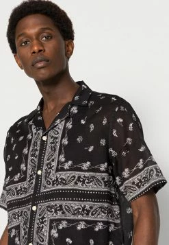 AllSaints PIMA SHIRT - Shirt - Jet Black -AllSaintsSales 3814a597789d4ff4bd78c21af1cf0a5f