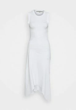 AllSaints GIA DRESS - Jersey Dress - Optic White