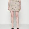 AllSaints KASA MOMO SKIRT - Shorts - Yellow -AllSaintsSales 3ce317308977480ca024fc720b6cf7ef