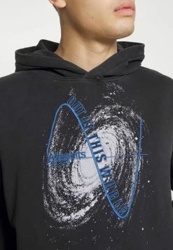 AllSaints INTERGALACTIK HOODY - Sweatshirt - Washed Black -AllSaintsSales 3d4605db94db43898d609c39fc266b25